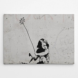 EPIKASA Impression sur Toile Banksy Virus