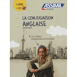 La conjugaison anglaise : 1 livre + 1 CD