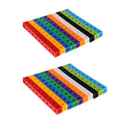 casse-tête 3D carré blocs empilables puzzle bois