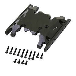 Acheter Support De Transmission De Plaque De Protection De Boîte De Vitesses Pour Axial SCX10II 90046 90047 Noir