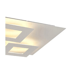 Acheter Inspired Plafonnier 50cm, LED 48W, 3000K, 3360lm, Blanc, 3 ans de garantie