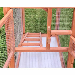 Acheter Youdoit Cage à oiseaux 65 x 65 x 165 cm - Bois