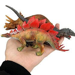 Avis Universal 15 cm 12 pcs/set grande taille dinosaure jurassique vie sauvage modèle jouet set action figure dinosaure enfant simulation jouet garçon cadeau | Action People(Coloré)