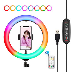 Yonis Ring Light LED 10.2 Pouces Pour Vlogging