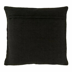 Paris Prix Coussin Carré Déco Miroir 45x45cm Noir