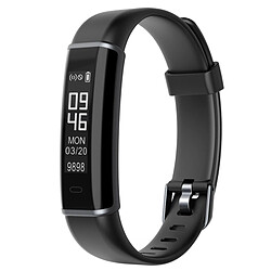 Wewoo Bracelet connecté Smartwatch Fitness Tracker 0.87 pouce OLED écran Smartband à puce, IP67 étanche, mode Sports de soutien / moniteur de sommeil / caméra à distance / rappel d'informations noir