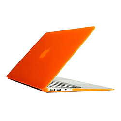 Avis Wewoo Housse Étui Orange pour Macbook Air 13,3 pouces A1369 / A1466 Boîtier de protection en plastique dur givré