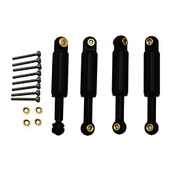 Amortisseur Pour Chenille Axial SCX24 1/24 RC Tous Accessoires De Mise à Niveau En Métal Noir