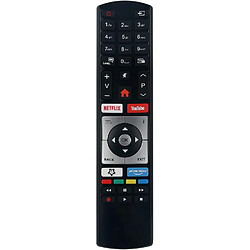 SANAG Nouveau Rc4318P Telecommande De Remplacement -Rc4318P 30101761 Tv Telecommande Compatible Avec Telefunken Smart Led Tv'S 30101761 Rc4318P Pour Techwood H32T60F 32 Zoll Fernseher/Smart Tv Remotecon