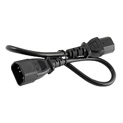 0,5m IEC 320 C13 à C14 Câble De Rallonge D'alimentation Pour Imprimante PC PDU UPS