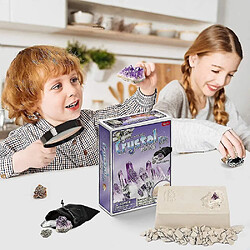 Universal Gemstone Dig Kit Dreg Up 5 gemmes, science et jouets éducatifs font de grandes activités pour enfants