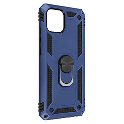 Avizar Coque Galaxy A03 Hybride Antichoc Bague de maintien Support Vidéo bleu nuit