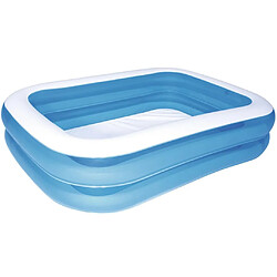 Bestway Piscine rectangulaire 211x132x46 cm Bleu