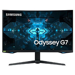 Samsung Ecran 32 pouces WQHD 31.5" QLED - Odyssey 240 Hz incurvé HDR600