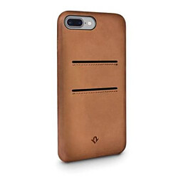 Twelve south Coque Relaxed Leather en Cuir pour iPhone 7Plus/8Plus Marron