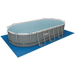 Bestway Ensemble de piscine Power Steel Ovale 549x274x122 cm 56710