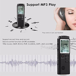 Acheter Universal Magnétophone USB dictaphone professionnel magnétophone audio numérique avec microphone intégré VAR/VOR