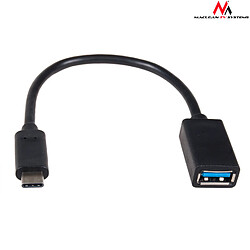 Avis Câble de connexion USB Maclean MCTV-843 15cm 3.0 AF Type C