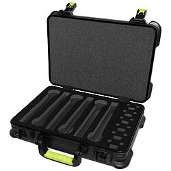 Avis Gator Frameworks SH-MICCASEW06 6 Wireless Mic Case Shure by Gator