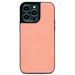 Coque en TPU + PU VILI antichoc, anti-chute pour votre iPhone 14 Pro - rose