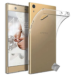 Htdmobiles Coque silicone gel fine pour Sony Xperia XA1 Ultra + film ecran - TPU TRANSPARENT