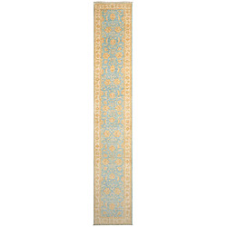 Vidal Tapis de couloir en laine 444x75 beige Kaizar