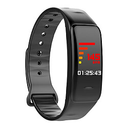 Wewoo Bracelet connecté Smartwatch Fitness Tracker Smartband écran IPS 0,96 pouce, étanche IP67, mode Sports de soutien / pression artérielle / moniteur de sommeil / de fréquence cardiaque / de fatigue / rappel sédentaire noir