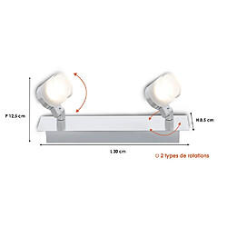 Bande lumineuse spéciale Salle De Bains IP44 (10W 700LM 3000K) - Voltman