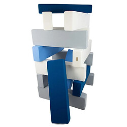 Velinda Set Jenga est compose de 15 grands blocs multicolor