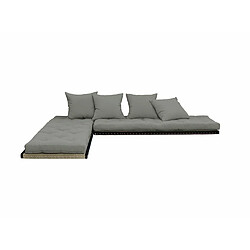 Avis Inside 75 Banquette futon tatami CHICO grey couchage 2 x 70x200 cm.