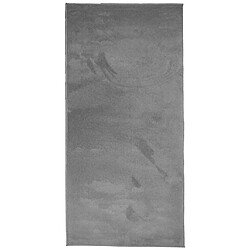 vidaXL Tapis OVIEDO à poils courts anthracite 100x200 cm