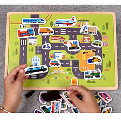 Universal Création du cerveau Puzzle Board Apprentissage précoce Sepia Jouets éducatifs Jouets interactifs Catégories Cadeaux pour enfants | Puzzle