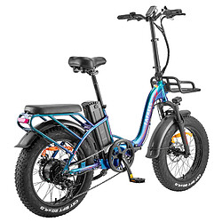 Vélo électrique Fafrees F20 Max, gros pneu 20 x 4,0 pouces, moteur sans balais 500 W, batterie 48 V 22,5 Ah – Vert Aurora pas cher