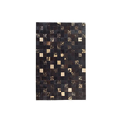 Beliani Tapis marron en peau de vache 140 x 200 cm BANDIRMA pas cher