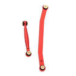 Acheter Liens De Biellette De Direction En Alliage Pour Pièces De Voiture Axial SCX24 AXI90081 AXI00001 RC Rouge