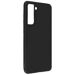 Avizar Coque Samsung Galaxy S21 FE Résistante Silicone Gel Flexible Fine Légère Noir