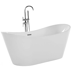 Acheter Beliani Baignoire îlot 170 x 69 cm blanc CALLAO