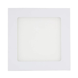 Ledkia Dalle LED 18W Carrée Extra-Plate Coupe 205x205 mm Blanc chaud 3000K