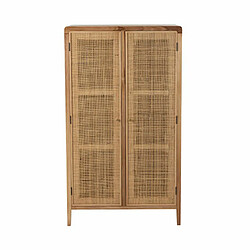 Mes Armoire 2 portes 80x40x140 cm naturel - GAMBO