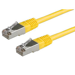 Value Câble de raccordement S/FTP Cat 6 Jaune 5 m