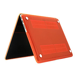 Wewoo Housse Étui Orange pour 2016 Macbook Pro 13.3 pouces A1706 & A1708 Ordinateur Portable Crystal PC de Protection