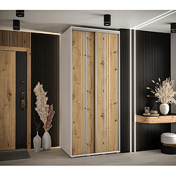 Abiks Meble Armoire DAVOS 8 À Portes Coulissantes 235,2/100/45 2 Portes