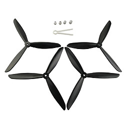 4 pièces propulseurs pour mjx b2 b2c b2w b3 bugs 2w bugs 2 bugs 3 drone noir