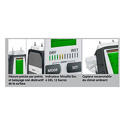 Acheter Laserliner - Instrument universel de mesure d'humidité Bluetooth avec capteur escamotable - MultiWet-Master Compact Plus