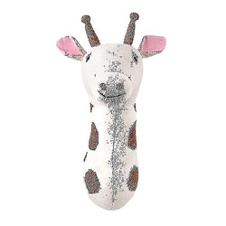 Universal Décoration murale chambre enfant girafe, pendentif mural animaux en peluche AZ12484