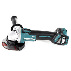 Makita DGA 511 RTJ Meuleuse d'angle Brushless 18 V Li-Ion 125 mm + Coffret Makpac + 2x Batteries 5,0 Ah + Chargeur rapide