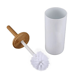 Universal Accessoires de toilette en bambou - Blanc