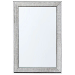 Beliani Miroir BUBRY 91 cm Argenté