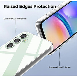 Avis Htdmobiles Coque pour Samsung Galaxy A05s - housse etui silicone gel fine + film ecran - TRANSPARENT TPU