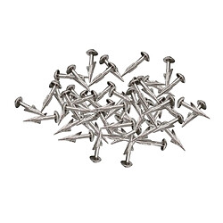 30x goujons pointes rivets clous bouton gothique vetements sac réparation chaussures 6x15mm